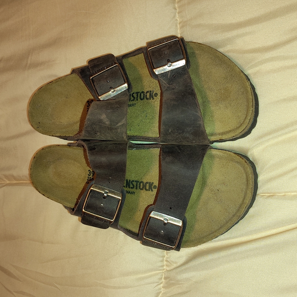 Birkenstock Brown Sandals Classic Two-Strap Comfort